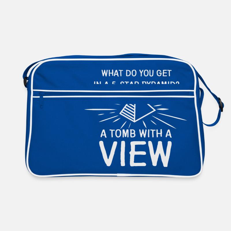 Archéologue archéologue égyptologue pyramide blague Sac Retro