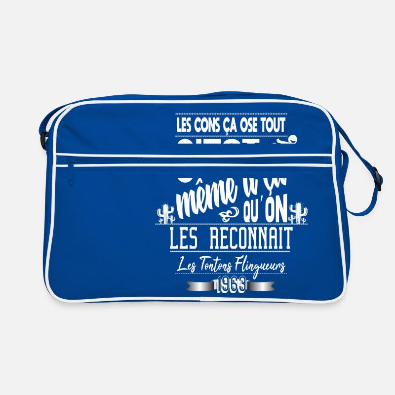 les cons ça ose tout ! V1 Sac Retro