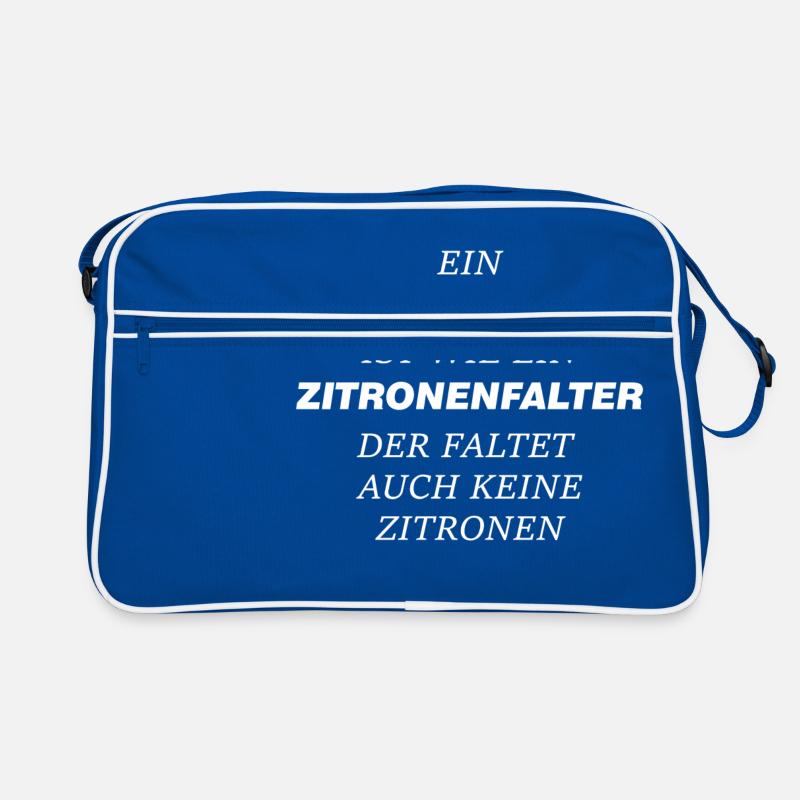 Patron de projet de citrons, sort drôle travail Sac Retro