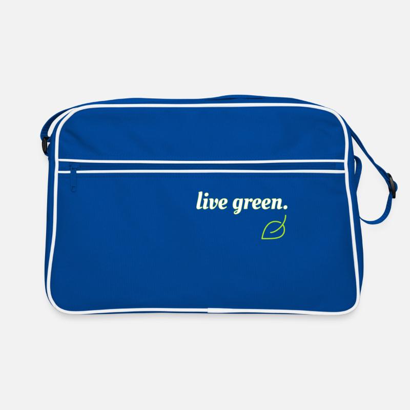 Live Green Retro Bag