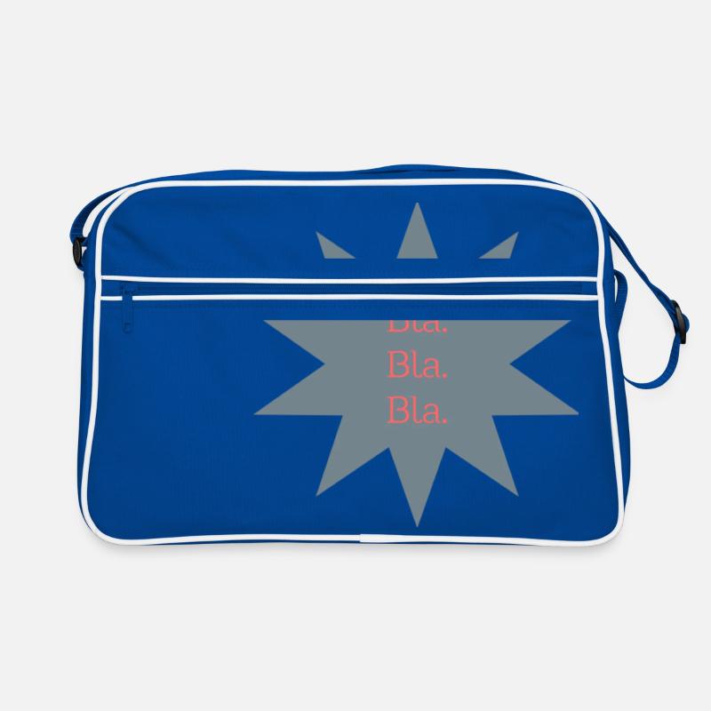 Bla. Bla. Bla. - design étoile Sac Retro