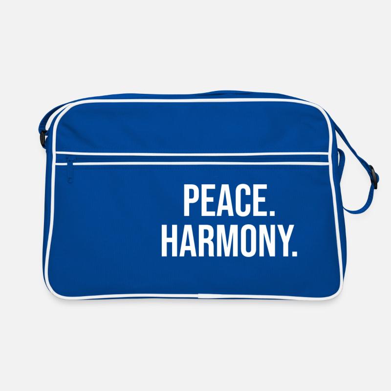 Love Peace Harmony Retro Tasche