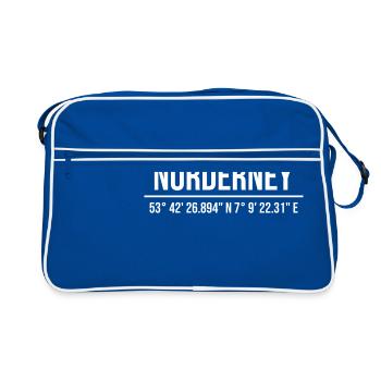 Norderney - Sac Retro - bleu/blanc - Devant