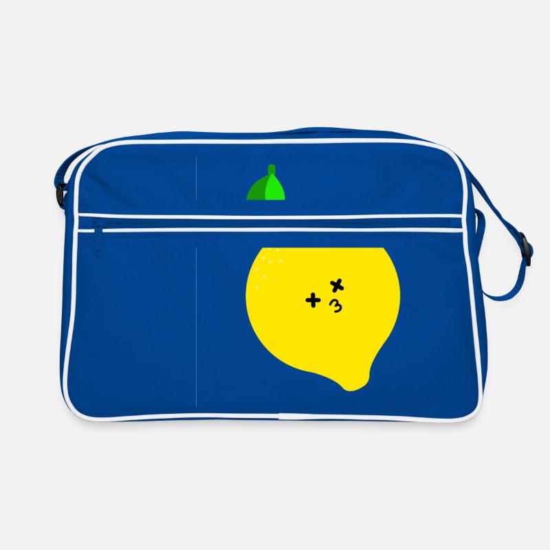 Zitrone Retro Tasche
