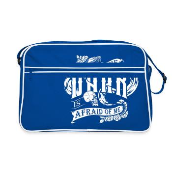 Dark Snake - Retro Bag - blue/white - Front