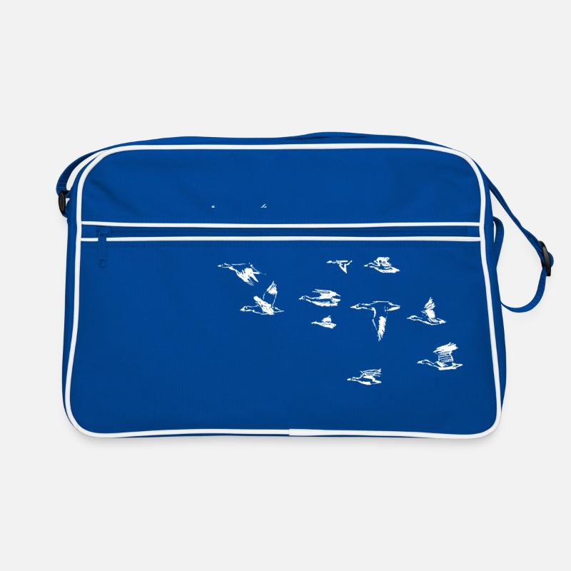 oies - Sac Retro - bleu/blanc