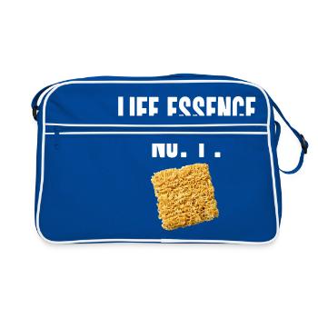 Ramen instant noodles gift idea students - Retro Bag - blue/white - Front
