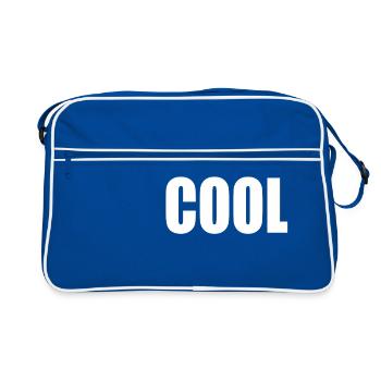 Cool - Retro Bag - blue/white - Front