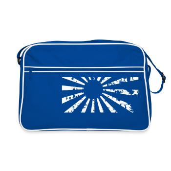 Drapeau du Japon - Sac Retro - bleu/blanc - Devant