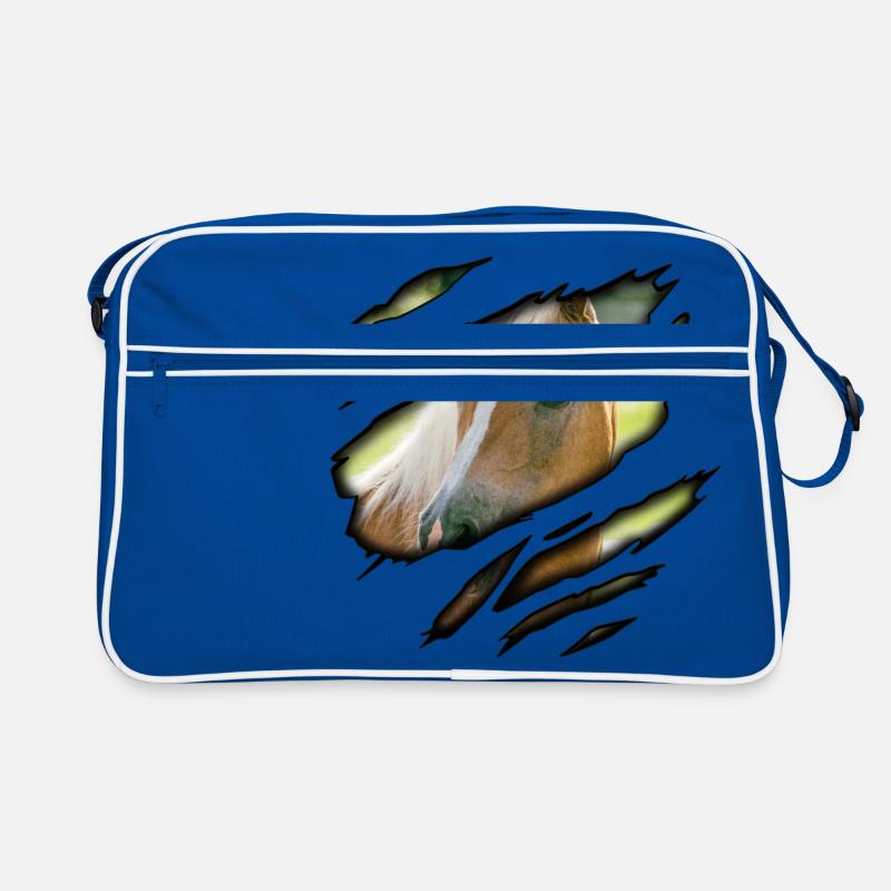 Haflinger in mir Retro Tasche