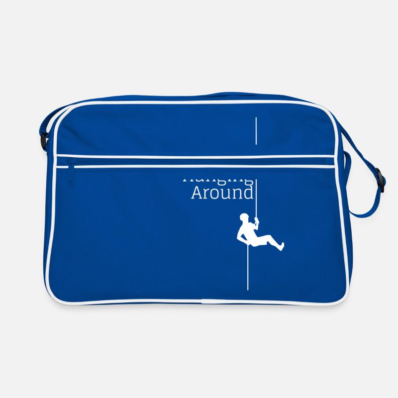 Hanging Around | Cool design for climbers Retro Bag