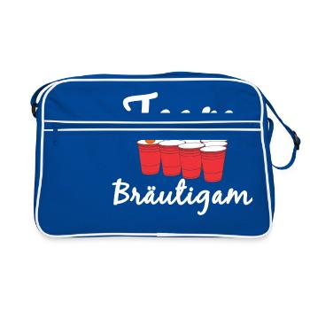 Bachelor Party Groom - Sac Retro - bleu/blanc - Devant