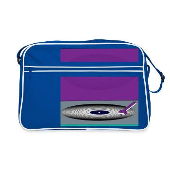 DJ Setz - Cover - Retro Bag - blue/white - Front