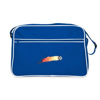 Flame Ball Sprint - Retro Bag - blue/white - Front