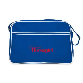 Cavalière professionnelle - Sac Retro - bleu/blanc - Devant