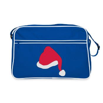 Jour de Noël - Sac Retro - bleu/blanc - Devant