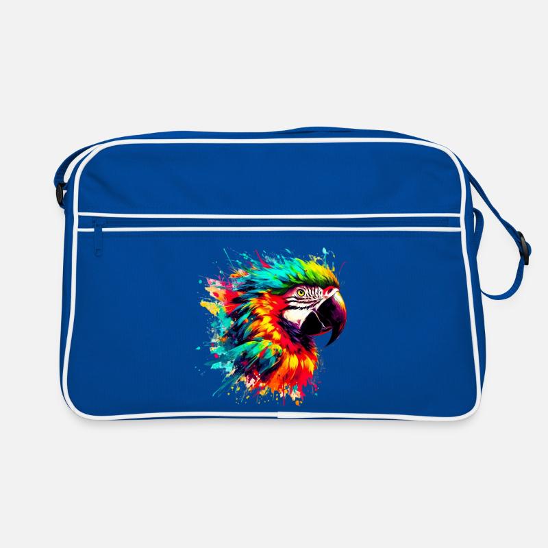Perroquet Sac Retro