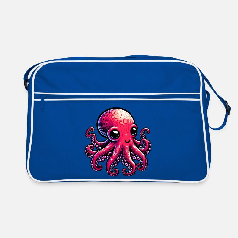 Krake Retro Tasche