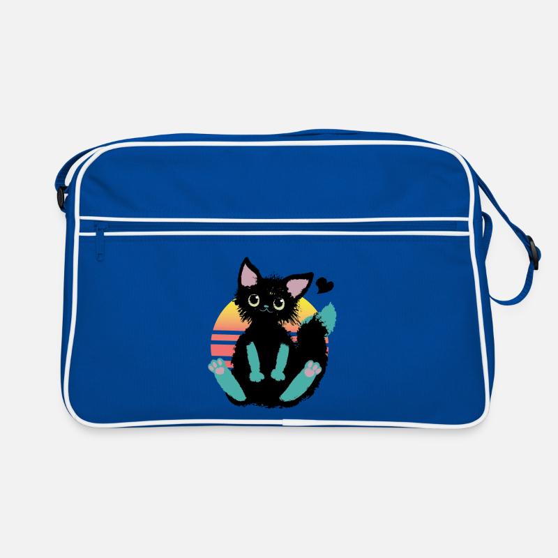 Chat Doodle Sac Retro