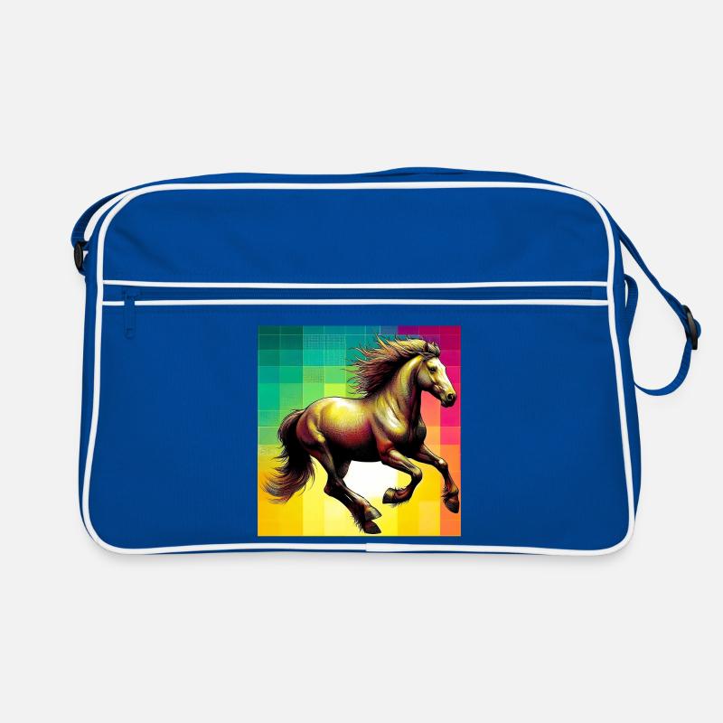 Pferd Retro Tasche