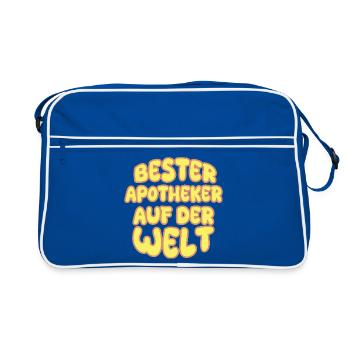 Pharmacien comme profession - Sac Retro - bleu/blanc - Devant