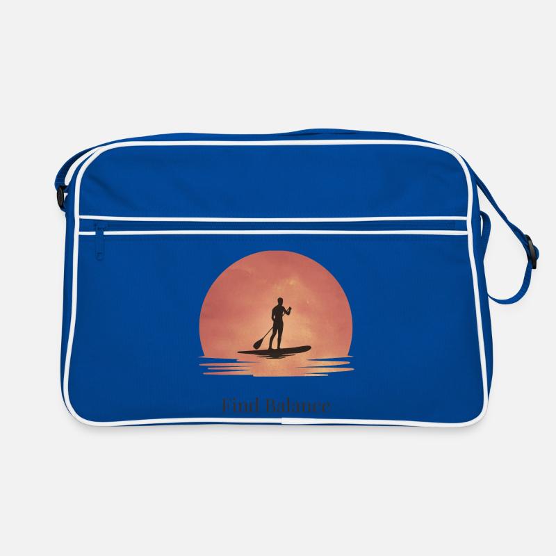 Sunset SUP – Tranquility on the water Retro Bag