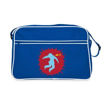 COUP DE FOUDRE - geek & scifi - Retro Bag - blue/white - Front