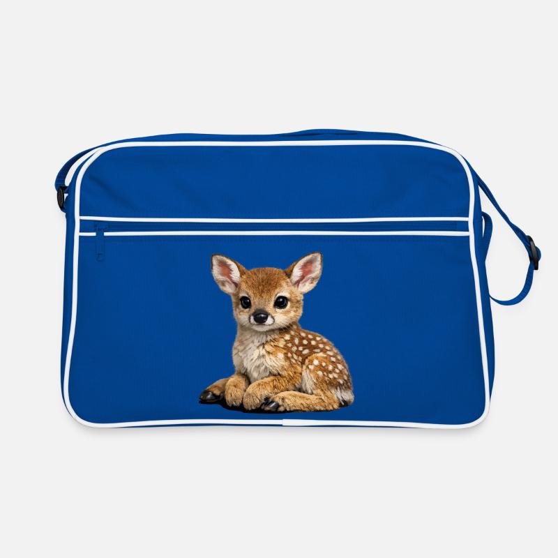 Illustration du garçon cerf mignon Sac Retro