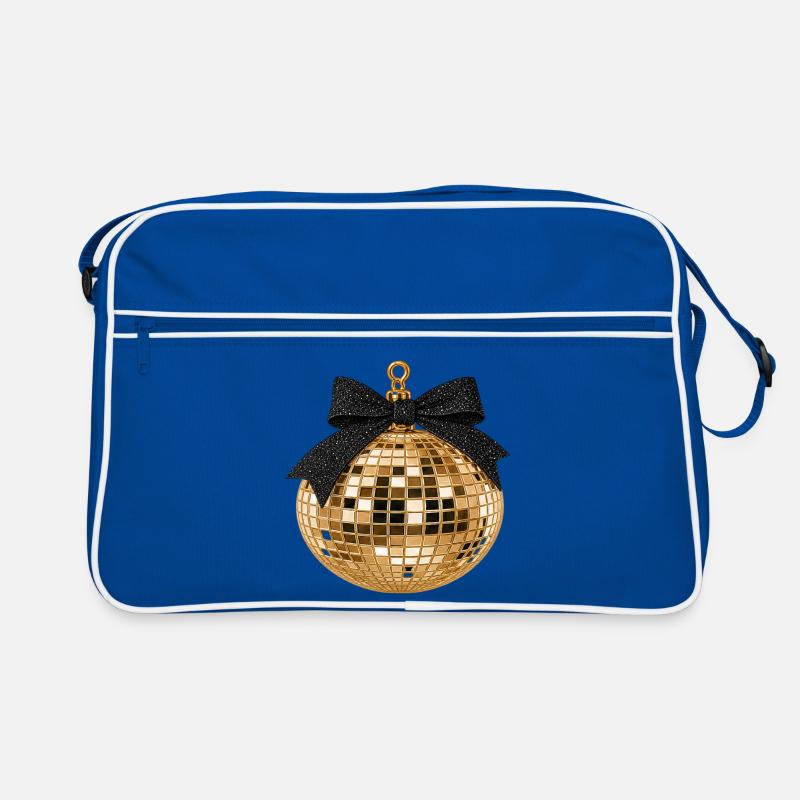 Disco ball with bow Retro Bag