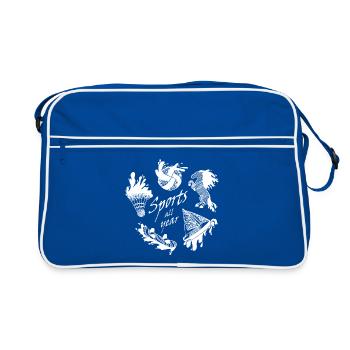 Katrin Mailer - Sac Retro - bleu/blanc - Devant