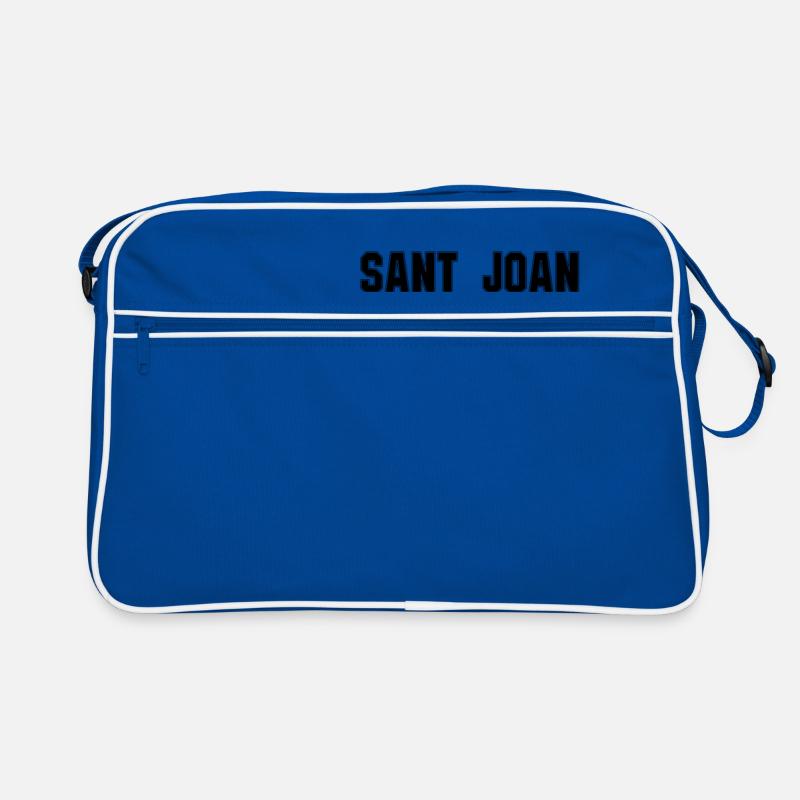 IBIZA Sant Joan de Labritja - Sac Retro - bleu/blanc