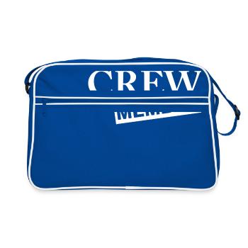 Cadeaux d'anniversaire - Sac Retro - bleu/blanc - Devant
