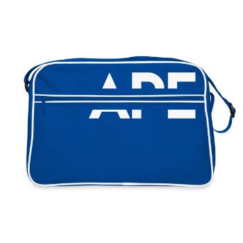 Ape - Retro Bag - blue/white - Front