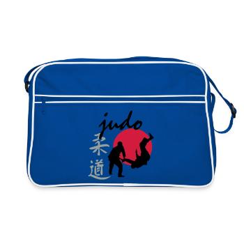 judo - Sac Retro - bleu/blanc - Devant