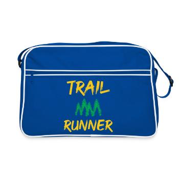 Trail Runner - Sac Retro - bleu/blanc - Devant