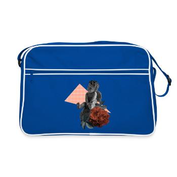 Cherub Rose Aesthetic - Retro Bag - blue/white - Front