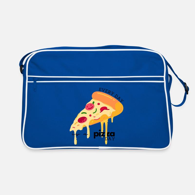 Jeder Tag ist ein Pizza-Tag – Funny Pizza Lover Retro Tasche
