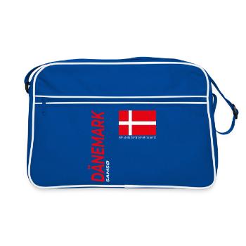 Samso - Retro Bag - blue/white - Front
