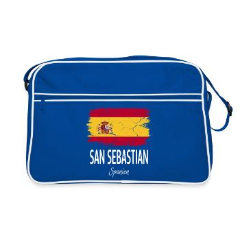 Saint-Sébastien - Sac Retro - bleu/blanc - Devant