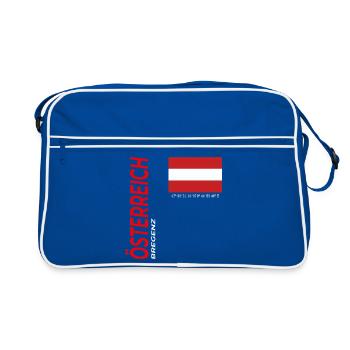 Bregenz - Sac Retro - bleu/blanc - Devant