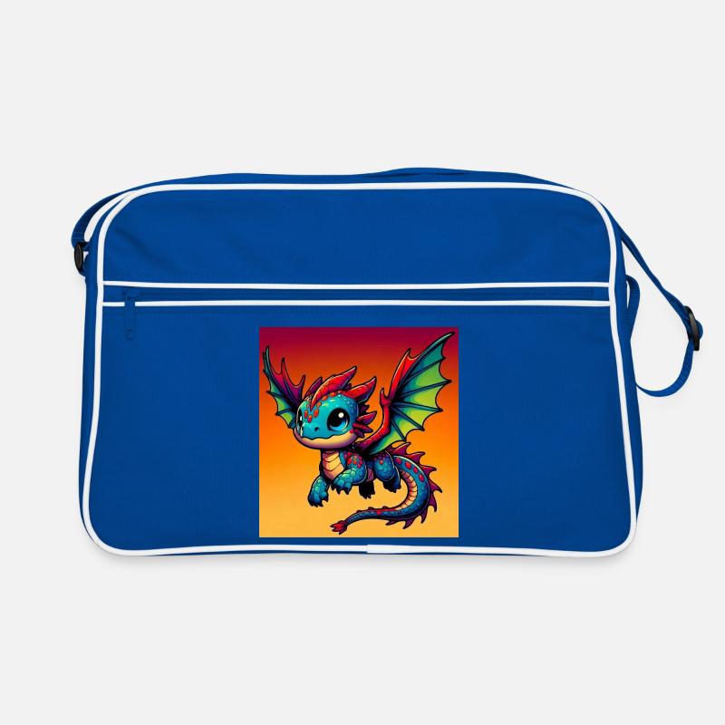 Drache Retro Tasche