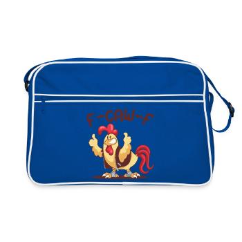 F-Caw-F Chicken FCAWF Chicken - Retro Bag - blue/white - Front