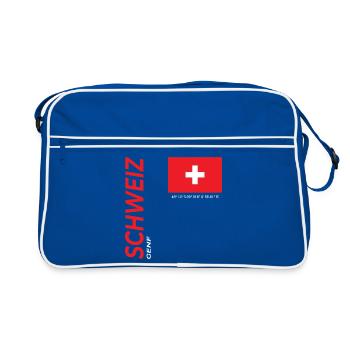Genève - Sac Retro - bleu/blanc - Devant