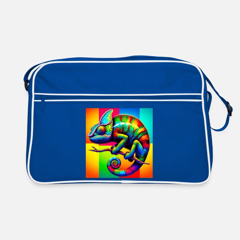 caméléon Sac Retro