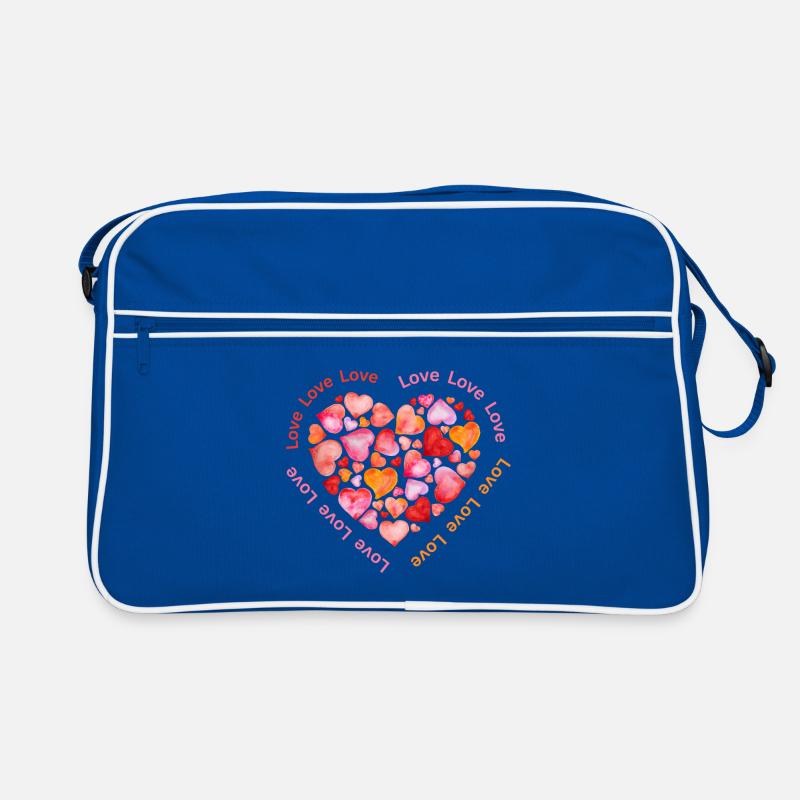 Love is everything Retro Tasche