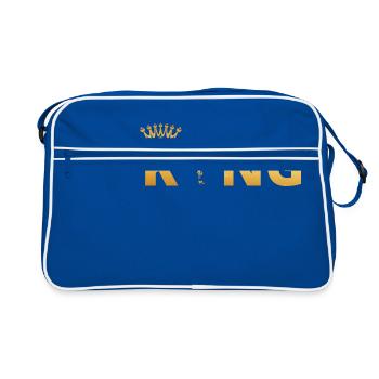 giftgamesmaster god MIKROFON MICROFON MI - Retro Bag - blue/white - Front