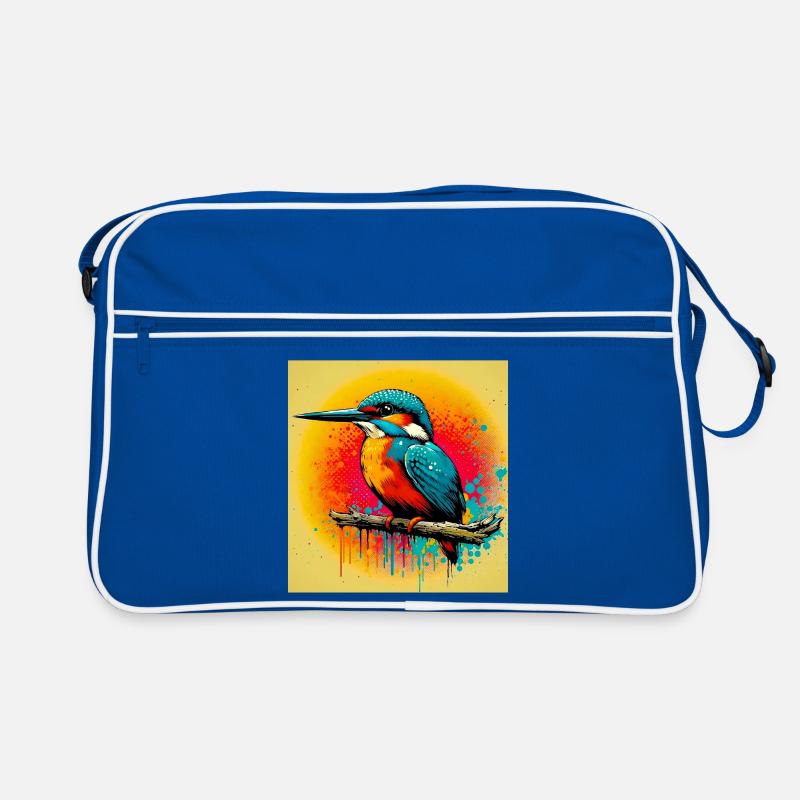 Eisvogel Retro Tasche