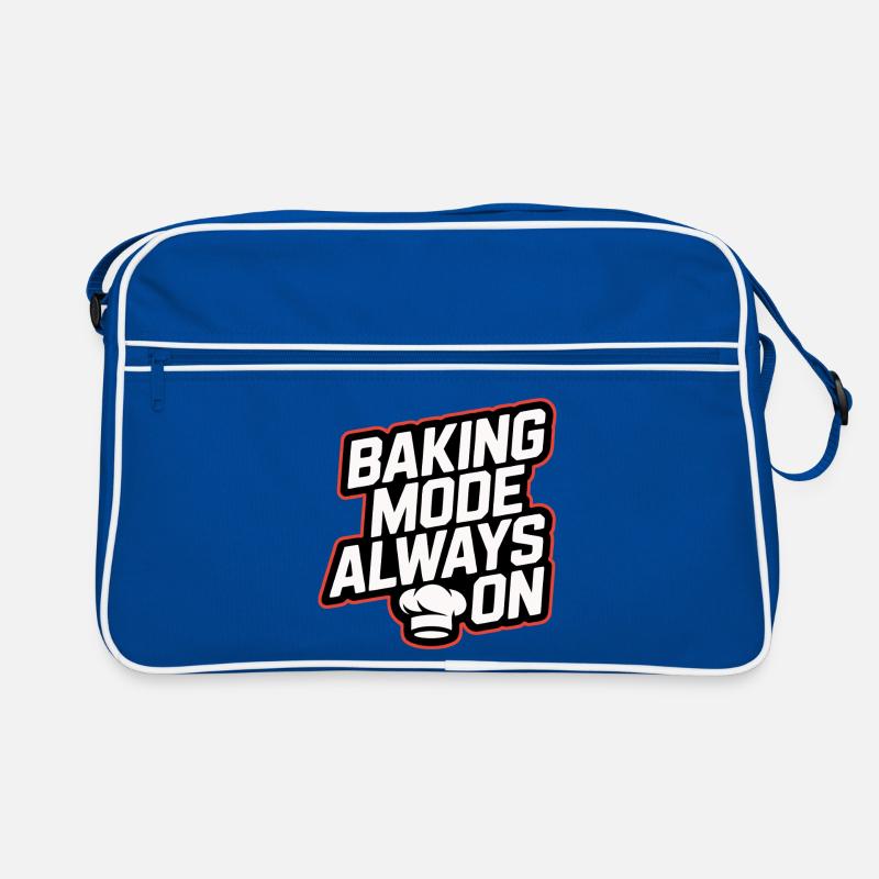 Backmodus Immer An Retro Tasche