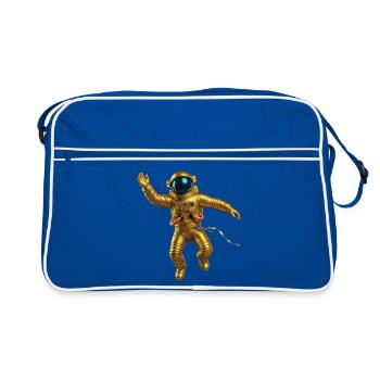 GOLDEN SPACEMAN - geek & scifi - Sac Retro - bleu/blanc - Devant