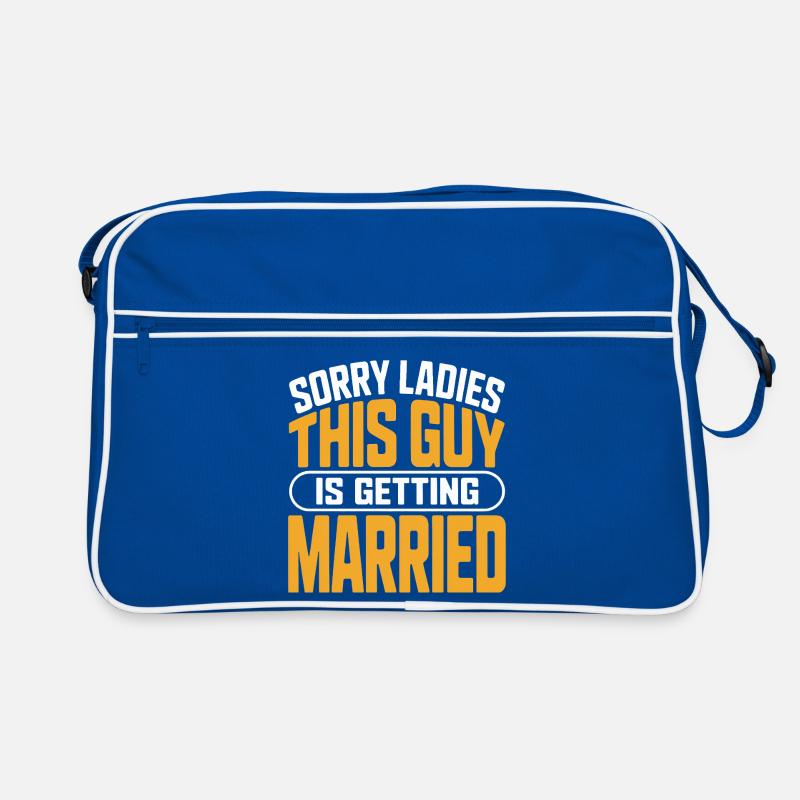 This Guy Is Getting Married Retro Bag